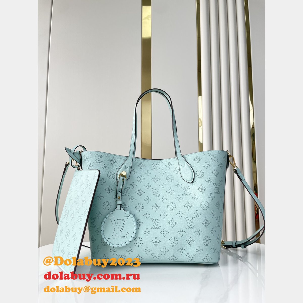 7 Star LOUIS VUITTON BLOSSOM Medium M24930 neverfull bag