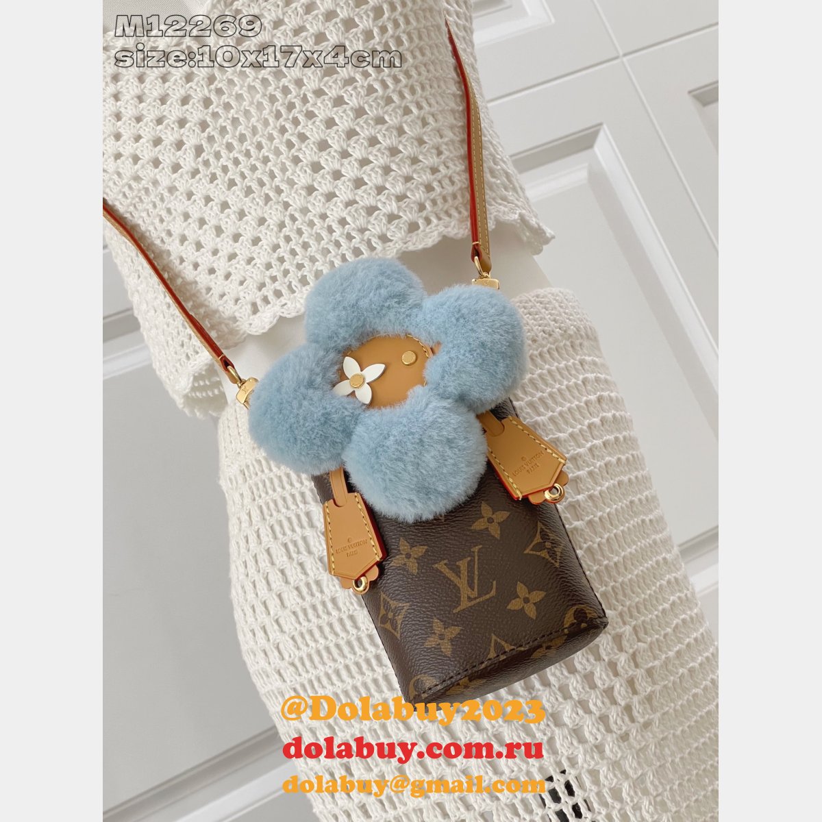 Louis Vuitton Knockoff 1:1 Mirror M12269 Vivienne Phone Pouch Bag