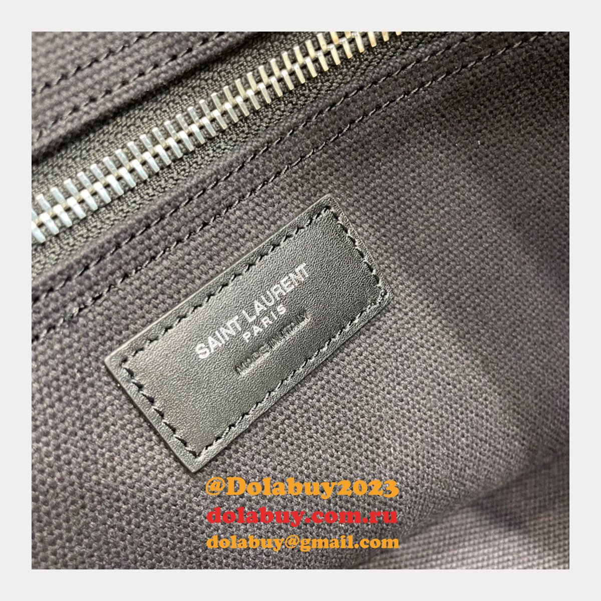 Buy Replica YSL Yves Saint Laurent Rive Gauche Large Tote Bag Printed Canvas