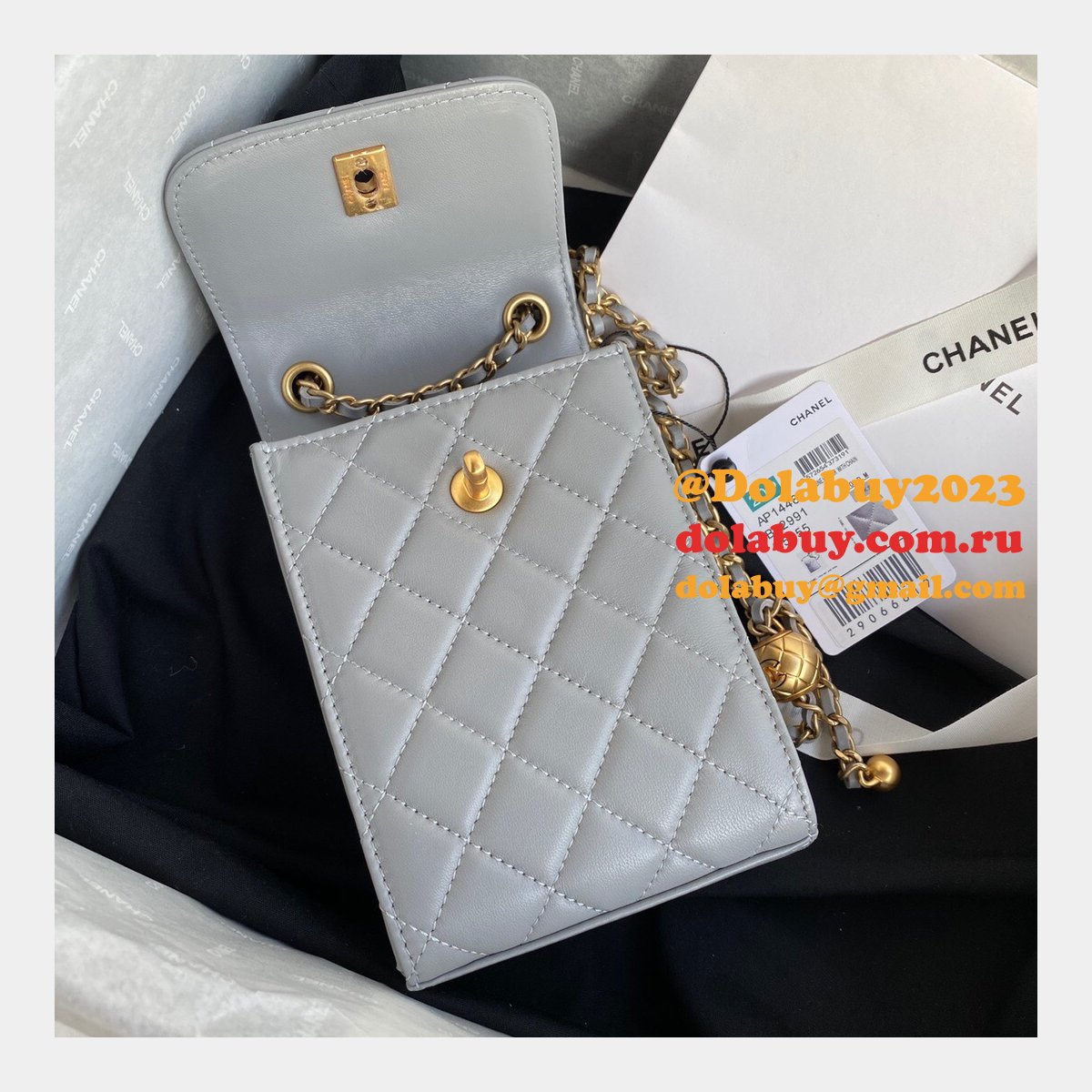 Knockoff CC Shoulder For Phone Small Leather Bag