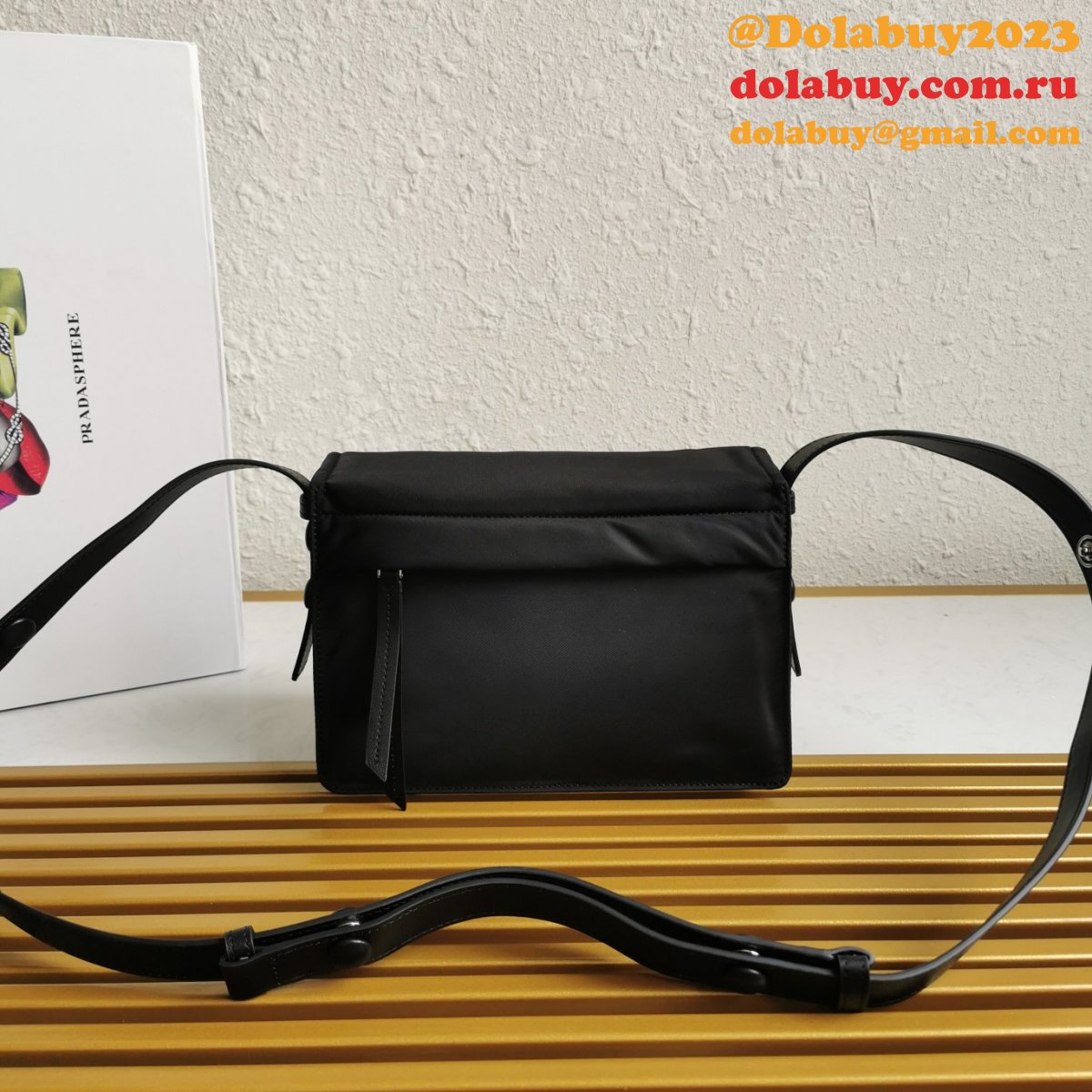 Prada Replica Padded Re-nylon 1BD313 Shoulder 1:1 Mirror Bag