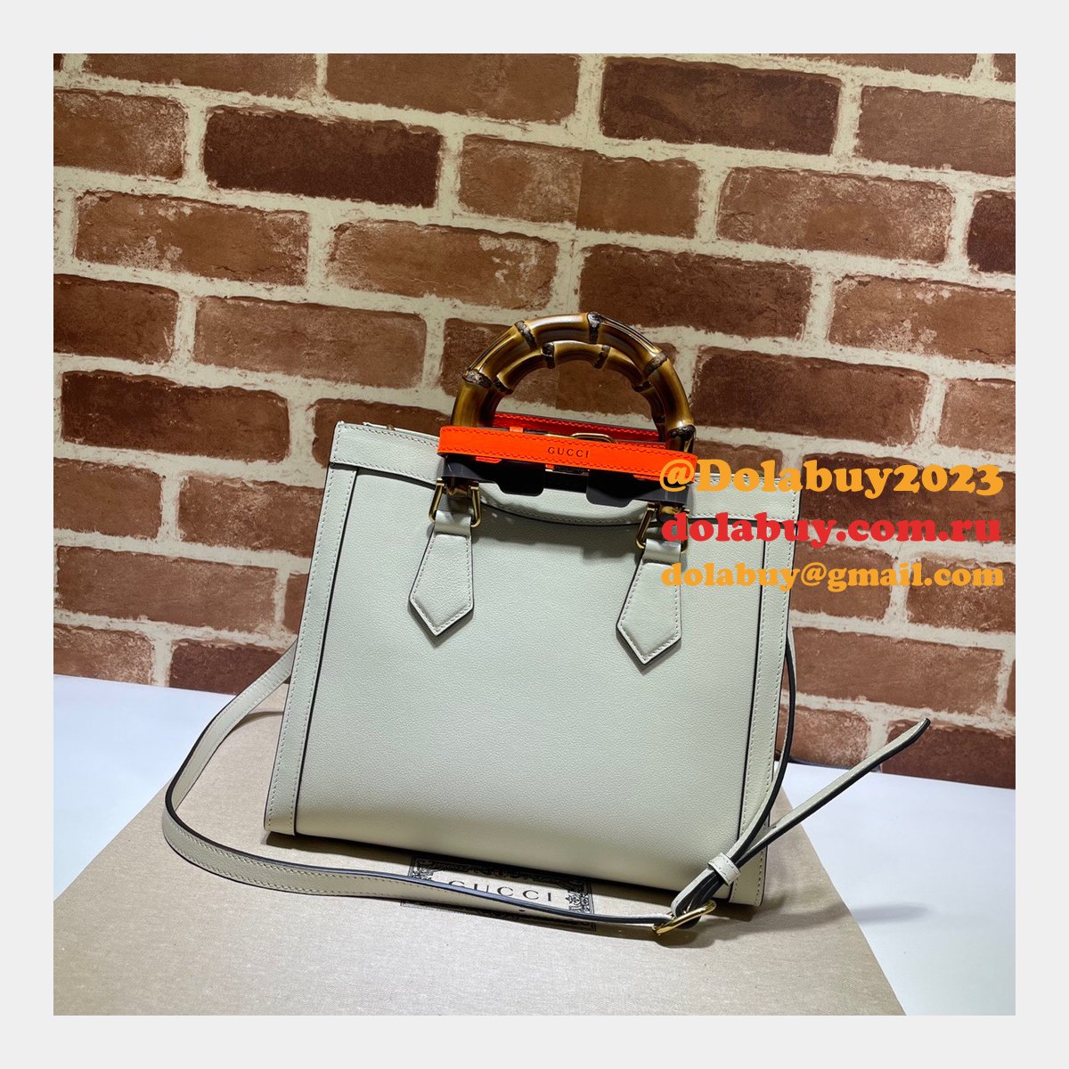 aaa replica designer G*u*i 660195 diana small tote leather handbags