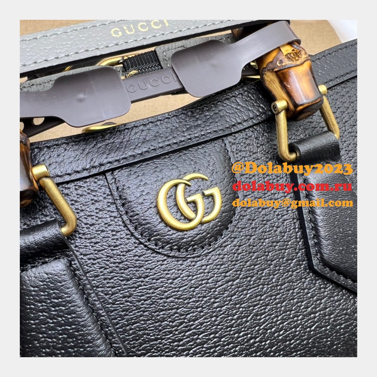 G*u*i diana replica 735153 small shoulder 1:1 mirror bag