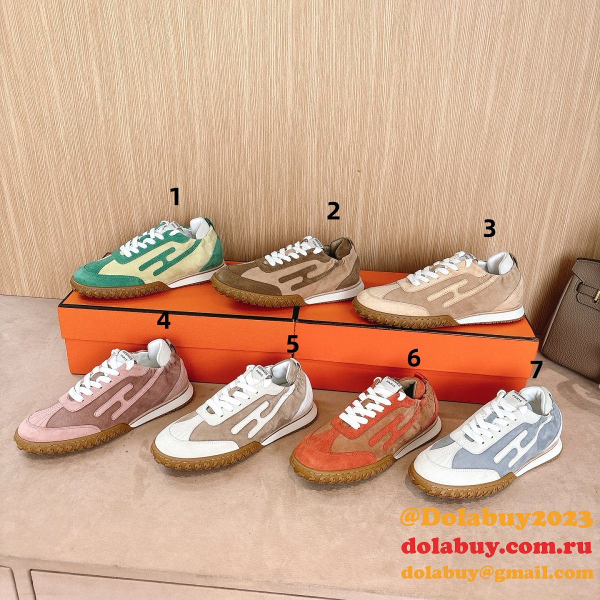 Wholesale Hermes Jet Women Sneaker
