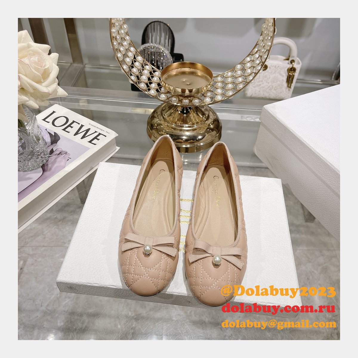 Top Quality Wholesale DIOR ballet flats