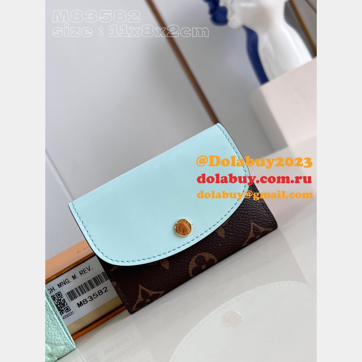 Rosalie Coin Purse M83582 Green Designer Louis Vuitton Inspired Bag