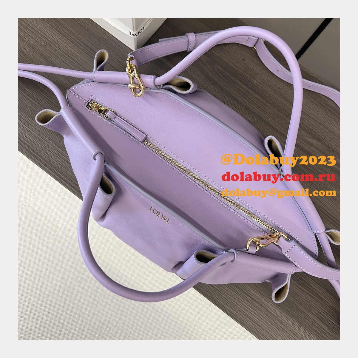 Top Quality Paseo Dumpling Buns small Nappa leather BAG