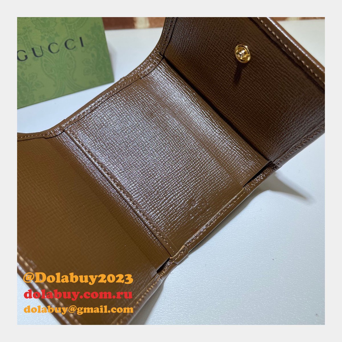 G*u*i fashion knockoff gg supreme 644462 horsebit 1955 wallet