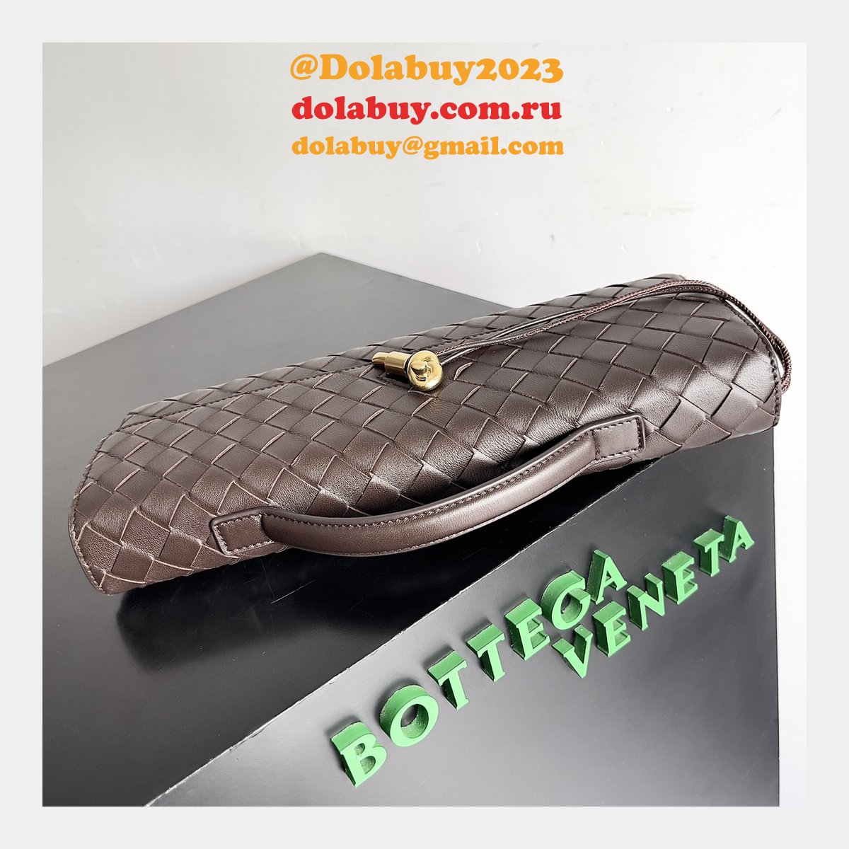 Luxury 741511 Replica Bottega Veneta Andiamo Evening Bags