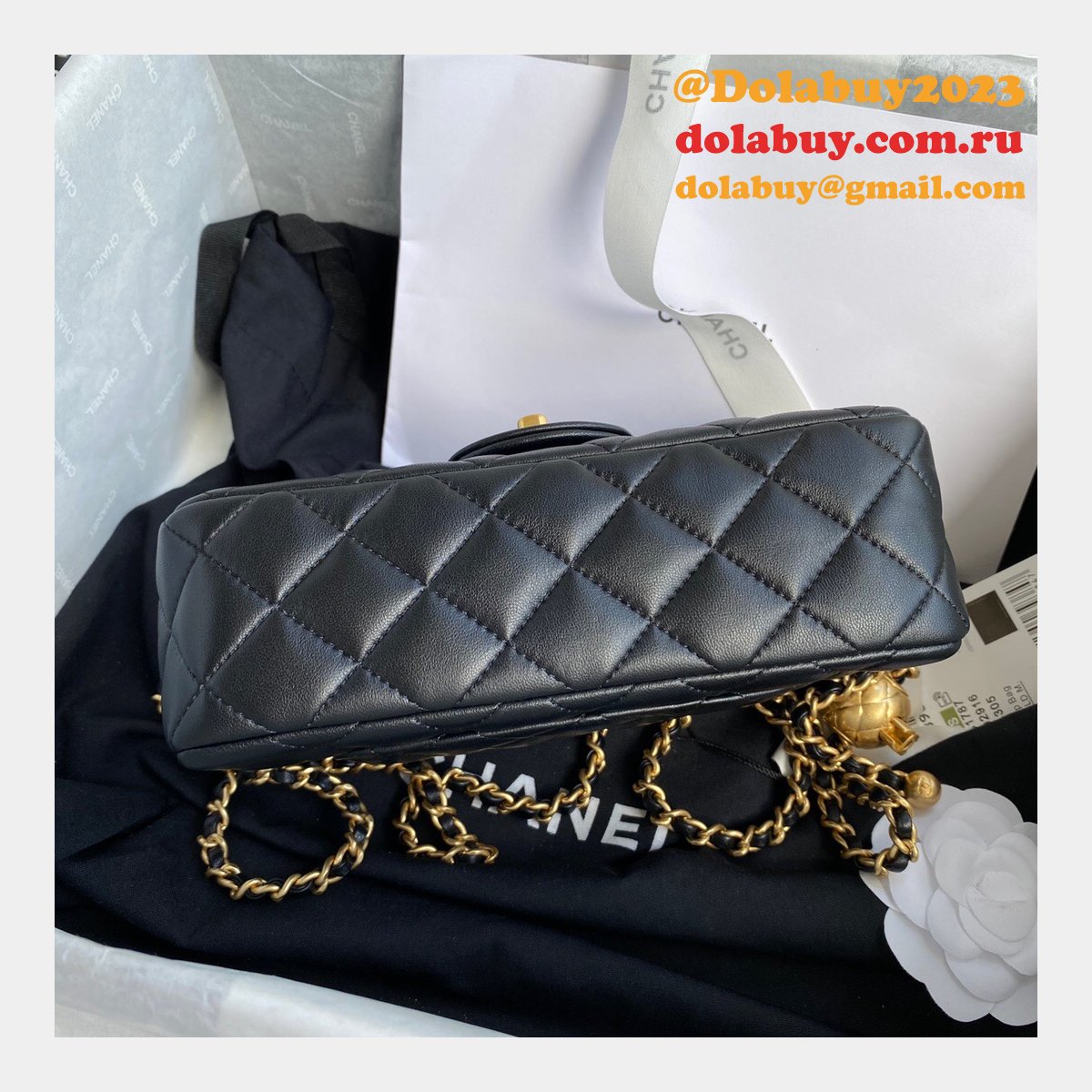 CC Replica Flap Bags 20CM AS1787 Top Handle