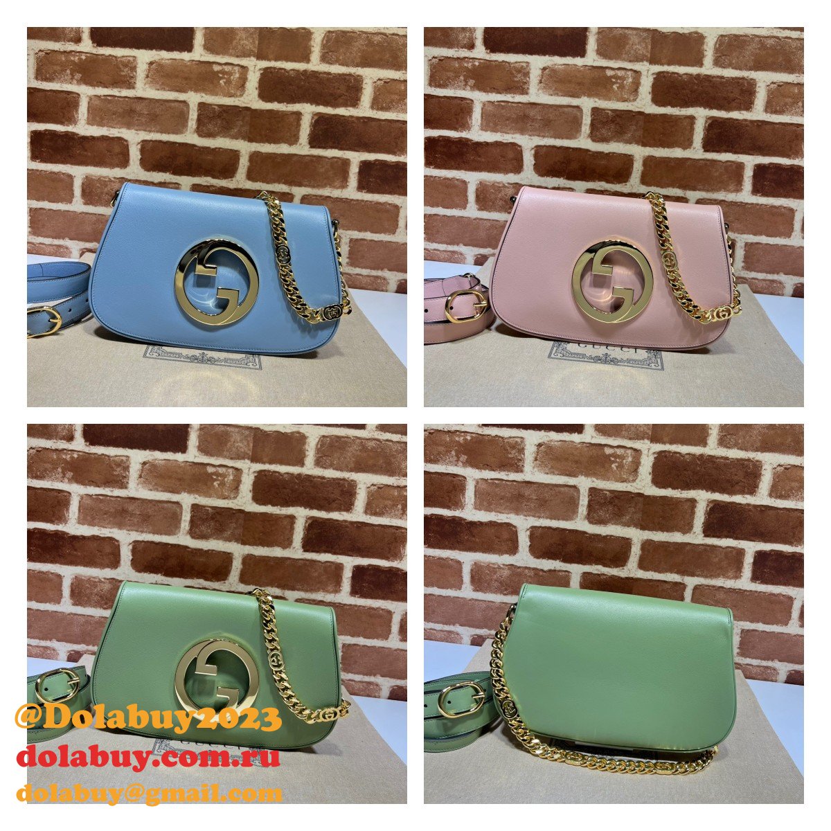 Luxury 7 Star Gucci New Blondie 699268 shoulder fake bag