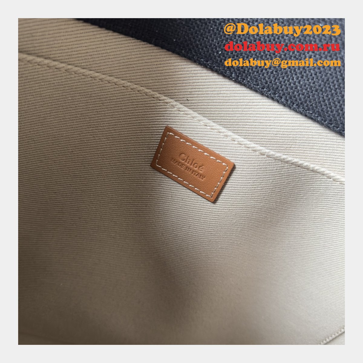 High Quality Chloe Woody Handbag Wholesale online Black