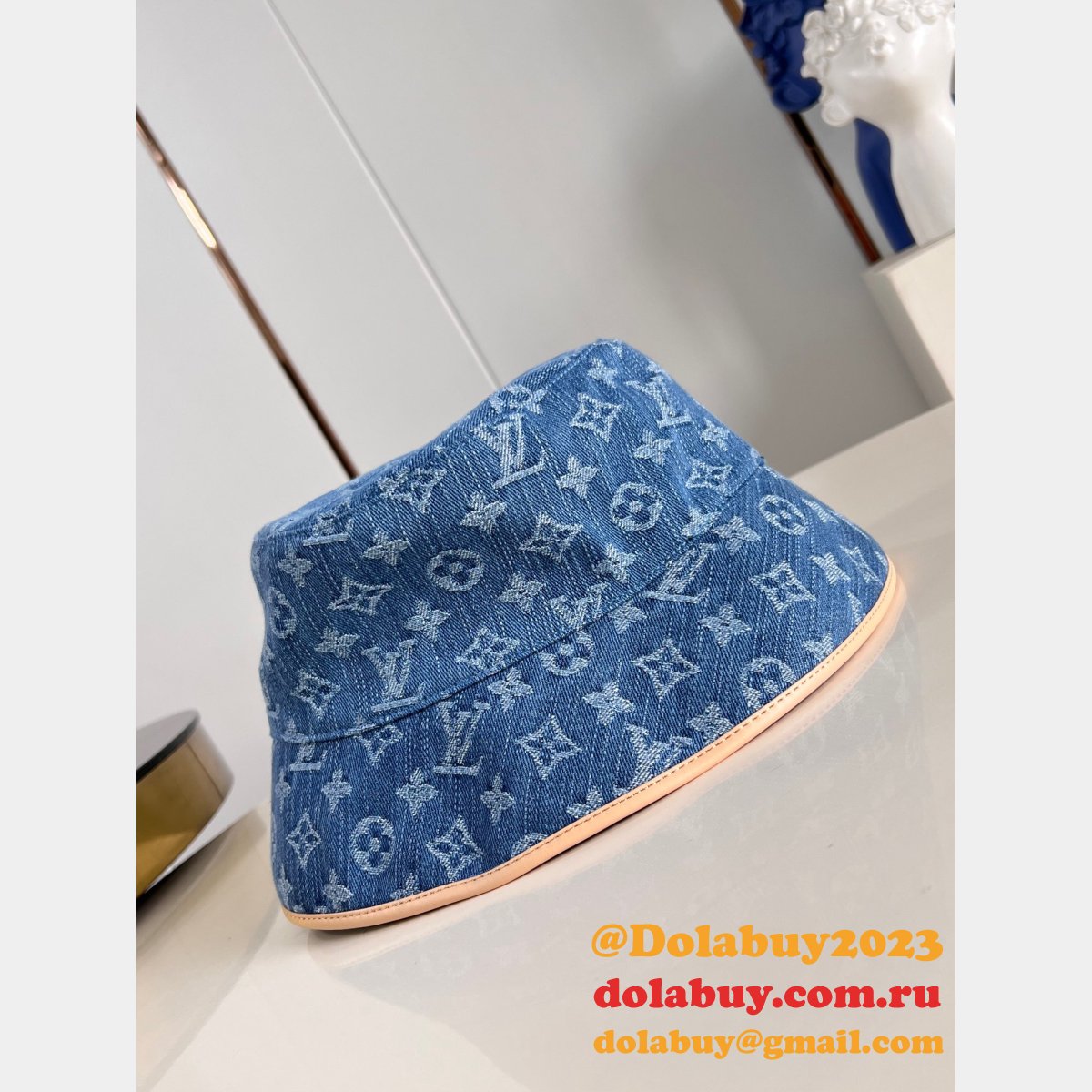 Louis Vuitton Knockoff Bucket Hat Best High Quality Sale Dolabuy