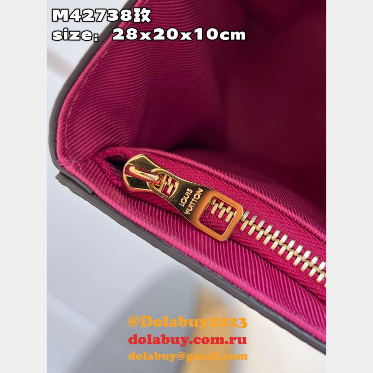 Designer Louis Vuitton M42738 Fake Cluny Monogram Handbag for Women