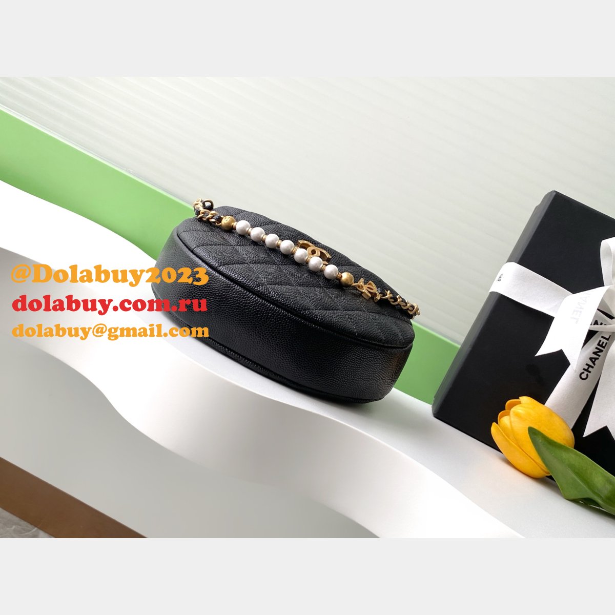 Luxury Replica Pouch Cases Grained Calfskin AP4584 Bag