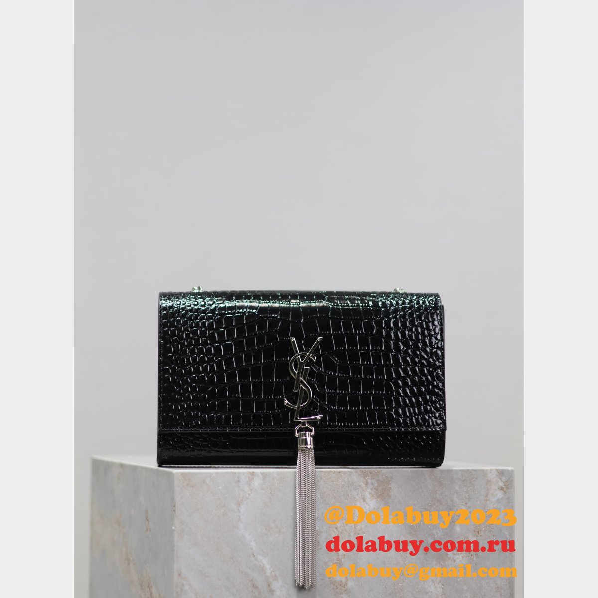 Luxury YSL KATE TASSEL handbag 354119 24cm