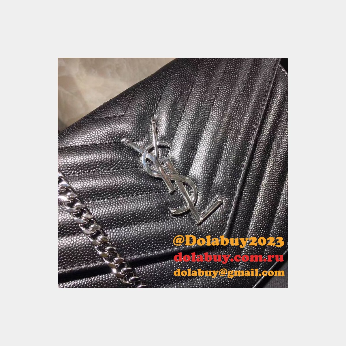 Ysl Saint Laurent niki chain shoulder bag 22cm