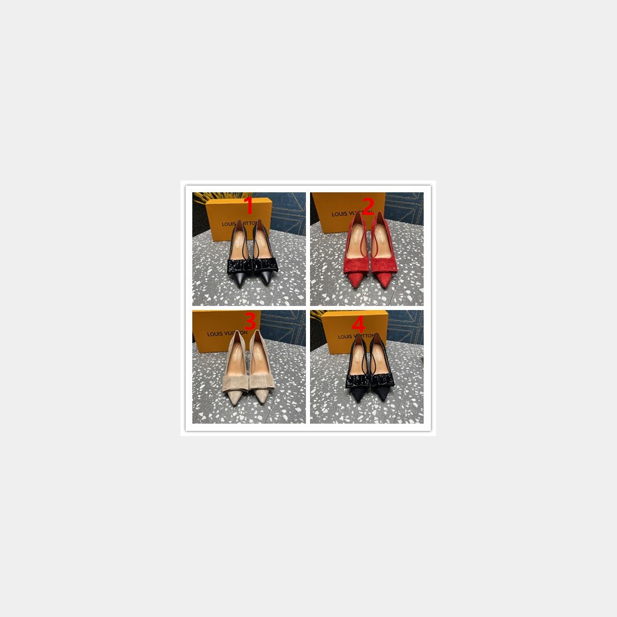 Fake LOUIS VUITTON Blossom Pump Fashion shoes