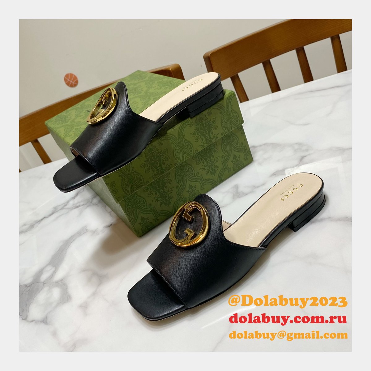 blondie inspired G*u*i platform sandals designer replica shoes