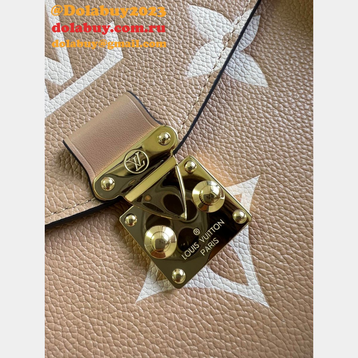 Louis Vuitton Replica M45773 Bicolor Pochette Métis Handbag