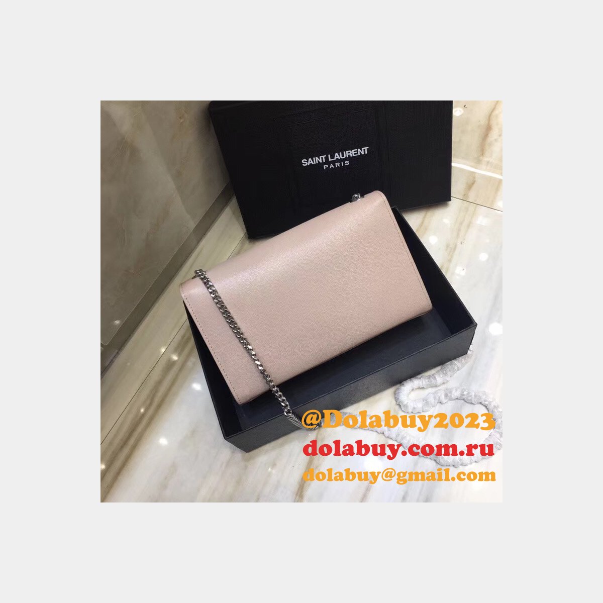 YSL Cheap Saint Laurent Monogram Caviar Quilted