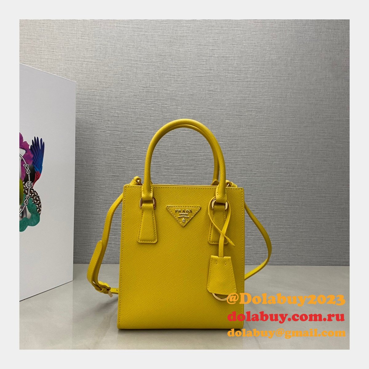 TOP PRADA SAFFIANO KILLER BAG FASHION 1BA358