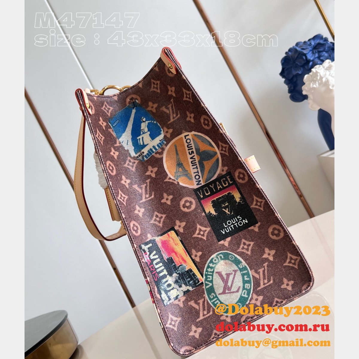 Perfect Dolabuy OnTheGo Voyage Louis Vuitton M47147 Knockoff Bag