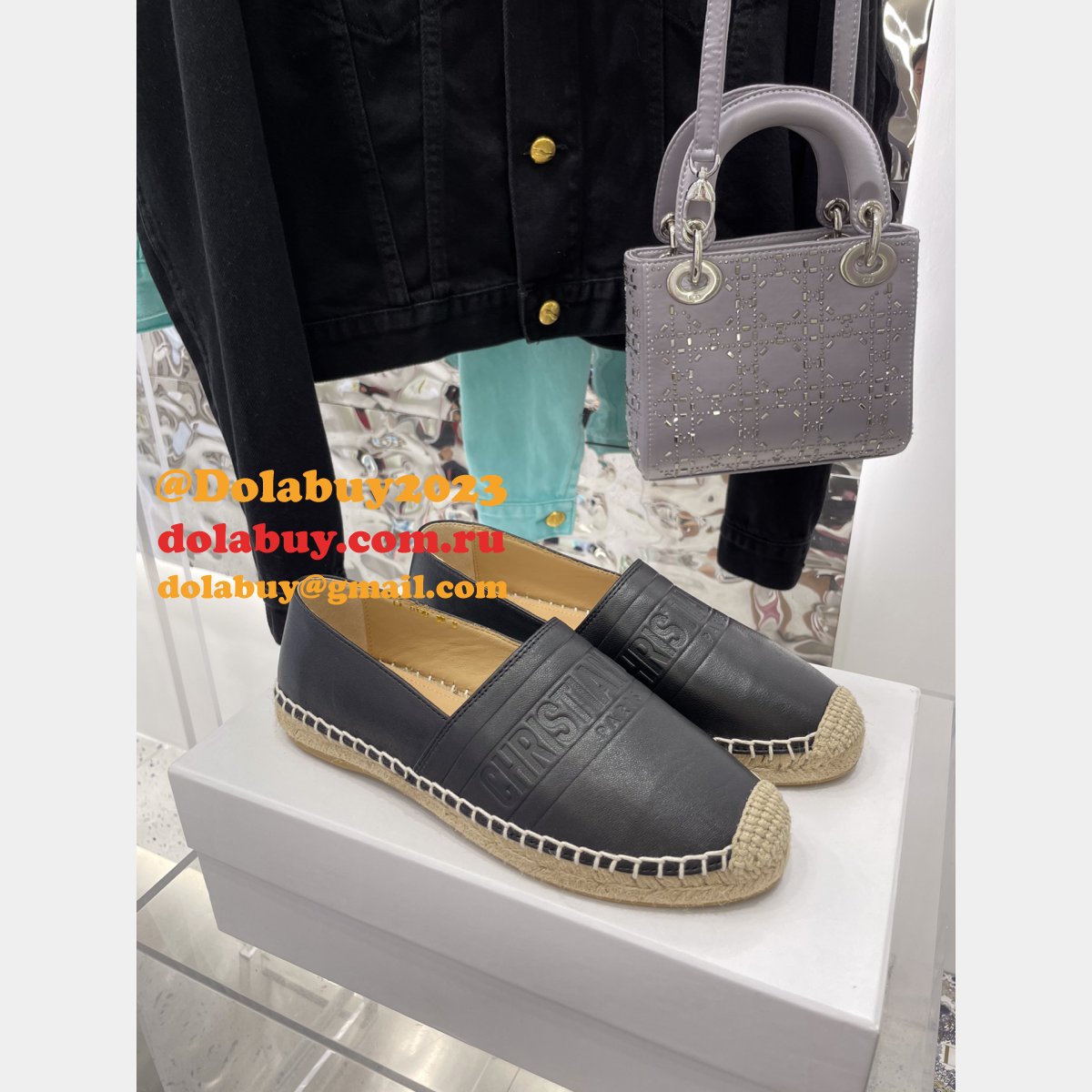 Designer Replica Christian Dior Fisherman Lambskin shoes
