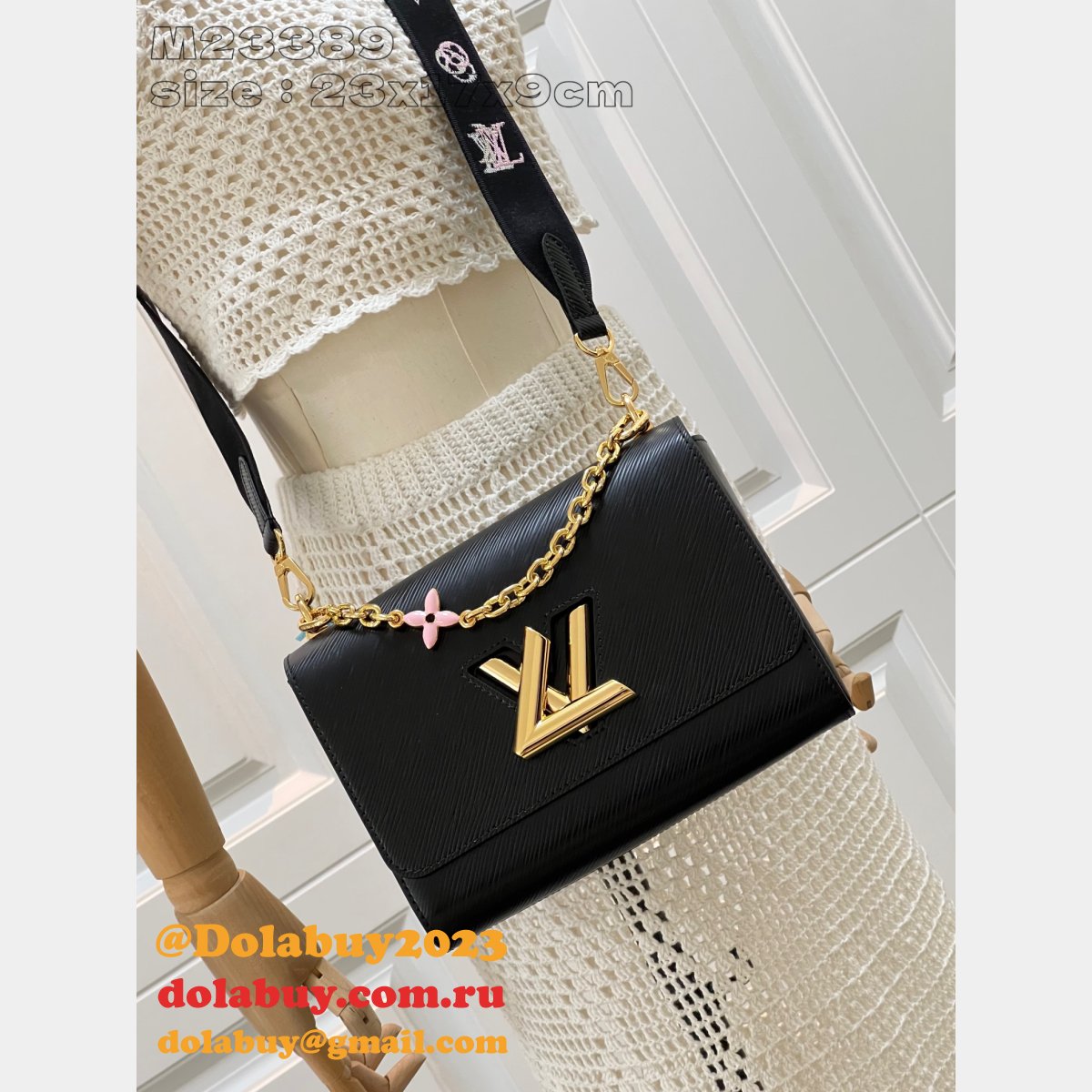 UK Twist Epi M23390/M23389 Shop Louis Vuitton Replica Bag