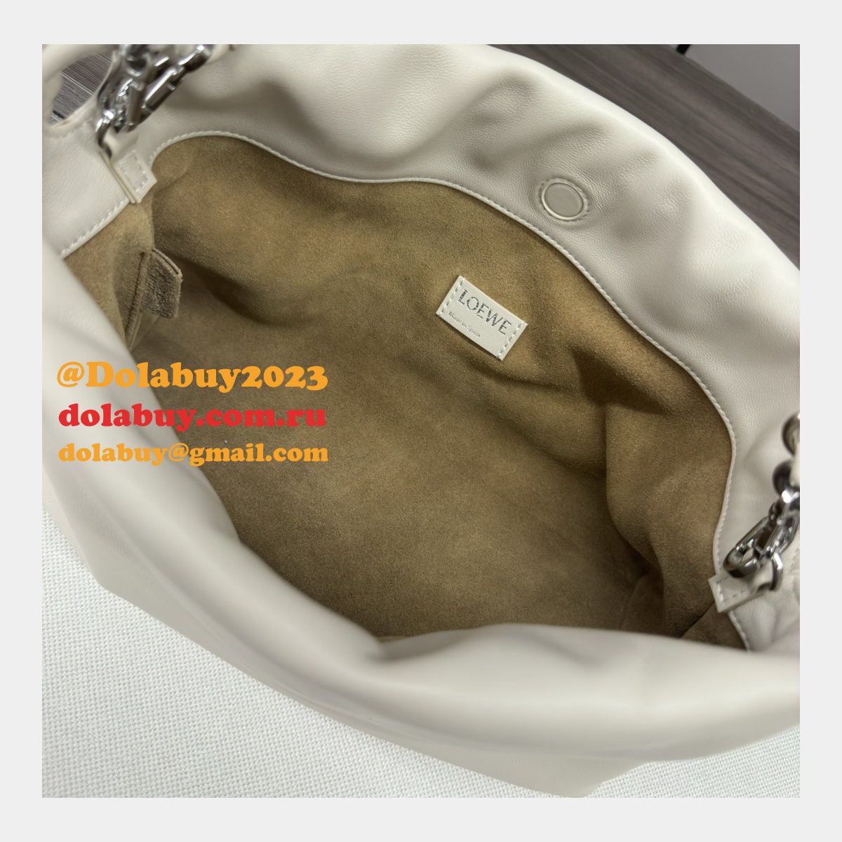 7 Star LOEWE Flamenco Knot shoulder bag