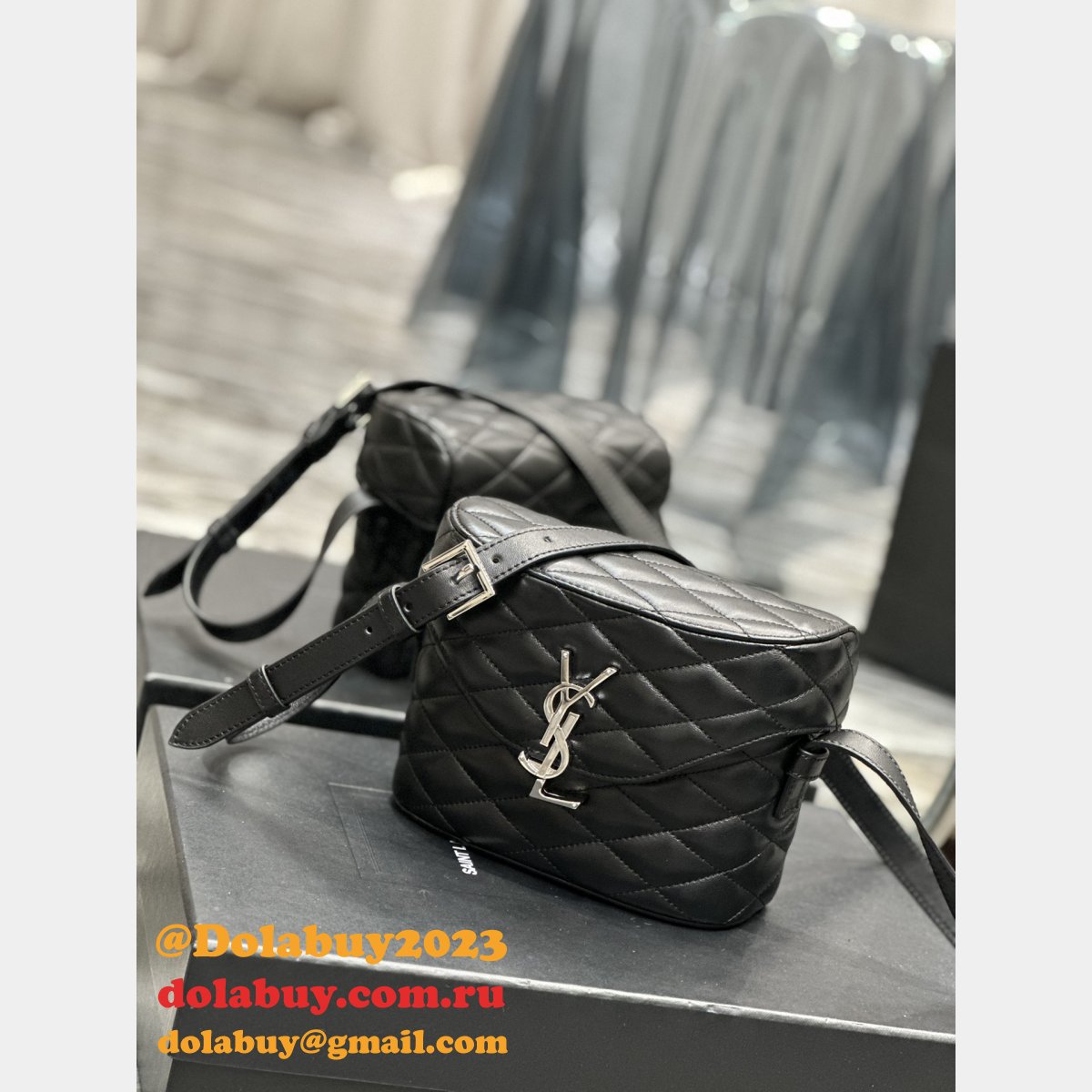 Best Saint Laurent Duplicate June Box Boite 710080 Bag