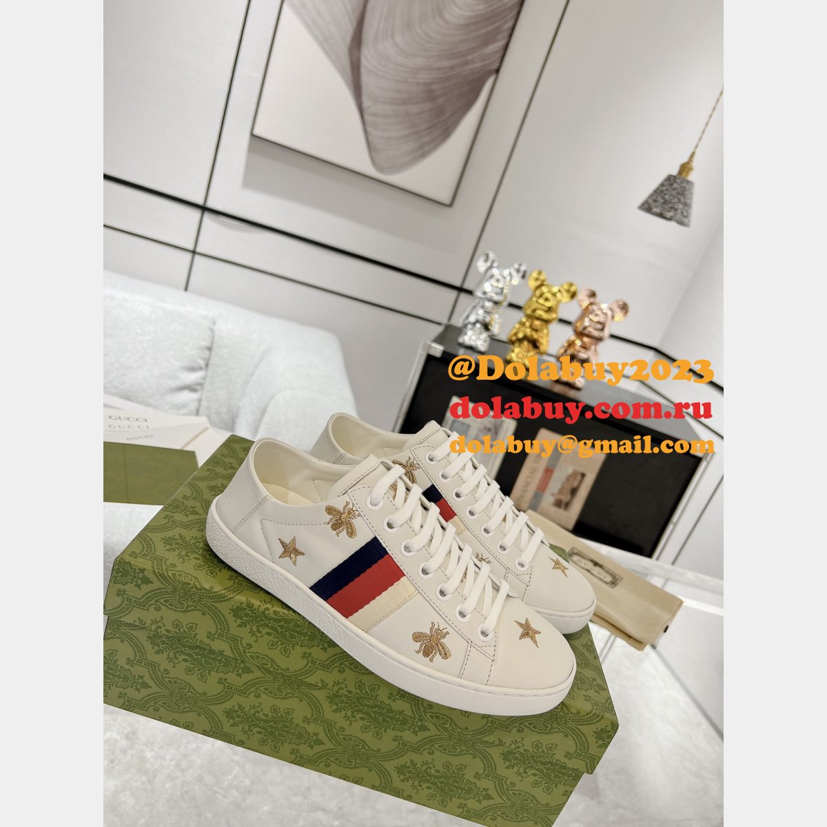 replica best quality ace G*u*i sneakers uk shoes