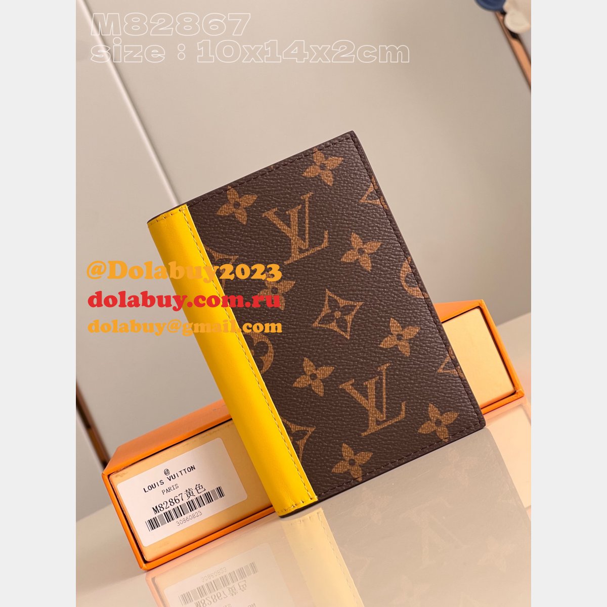 Passport Cover Louis Vuitton M82867 Travel Replica Bag