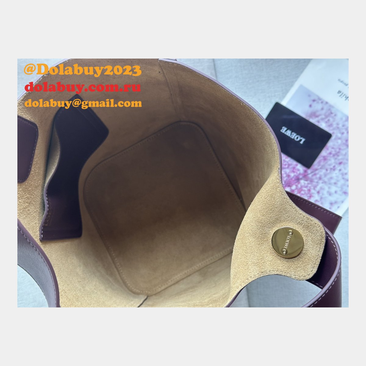 Replica Loewe Pebble Bucket handbag Top Quality 332s