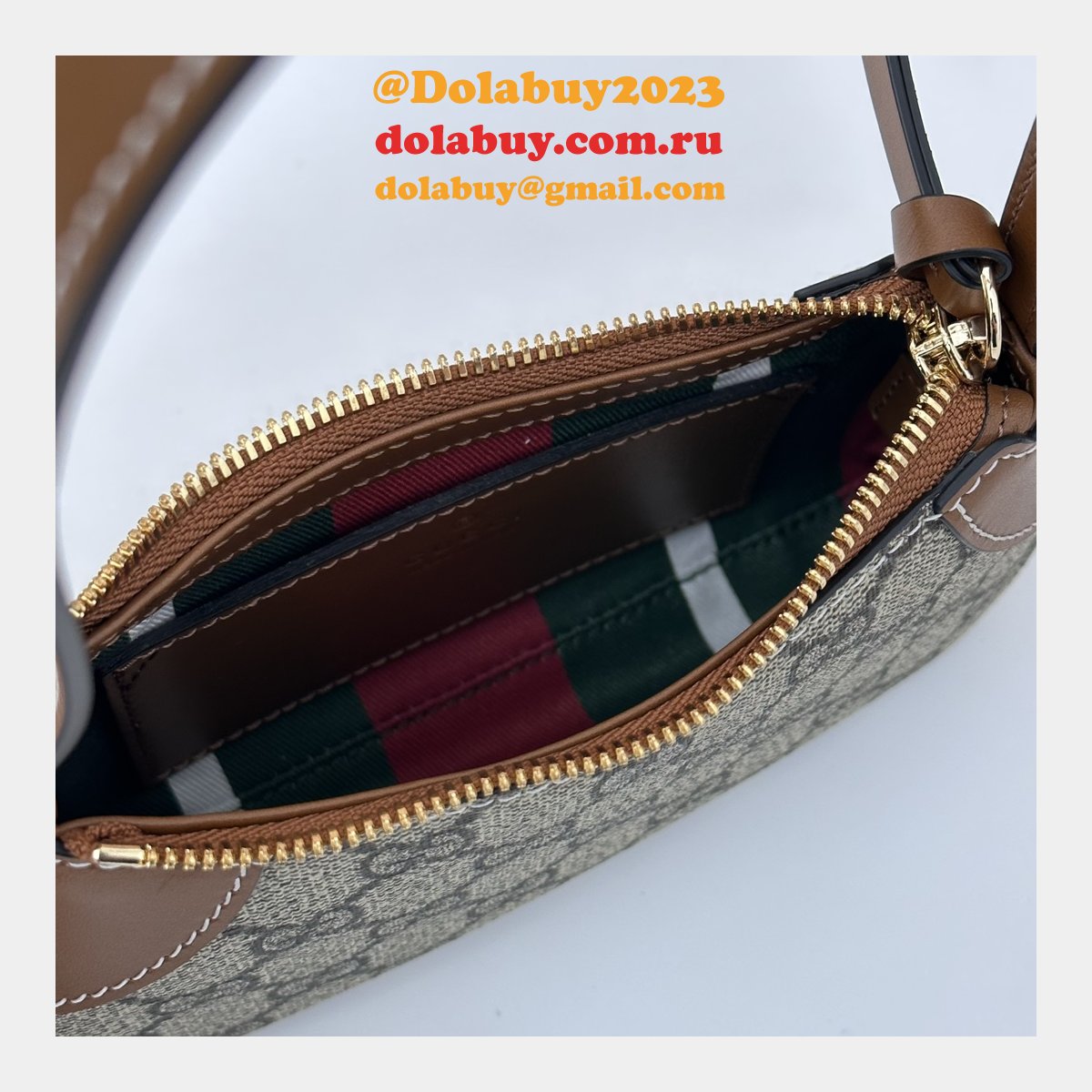 G*u*i 7 star gg emblem super mini shoulder 820696 designer bag