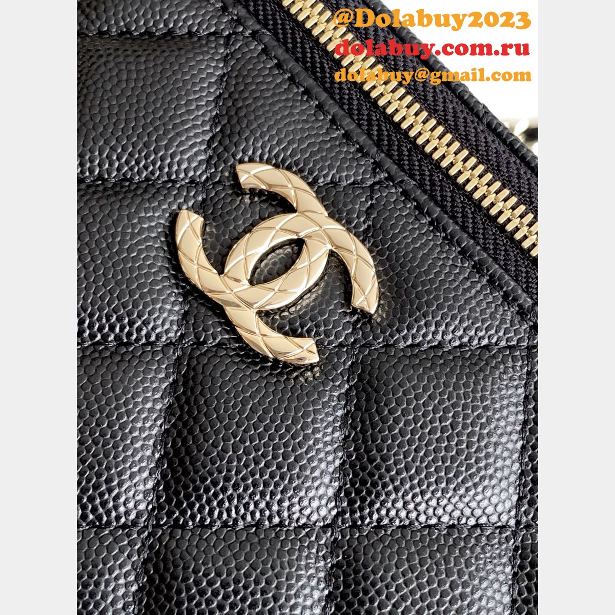 AP4590 1:1 Mirror Chain Shoulder Vanity Bag