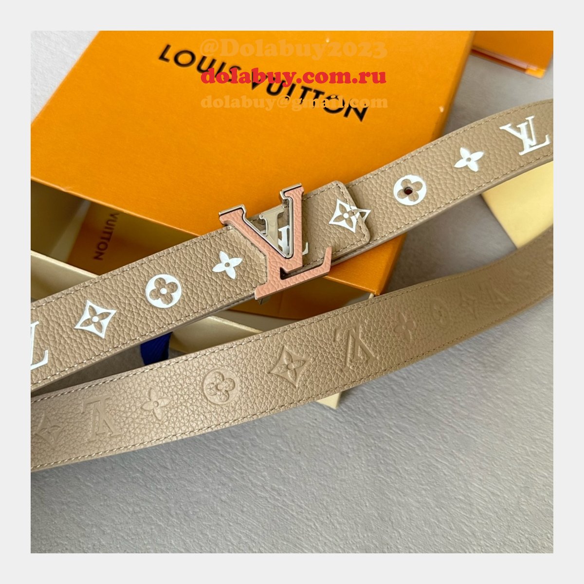 Duplicate LV Iconic 30mm Reversible Belt