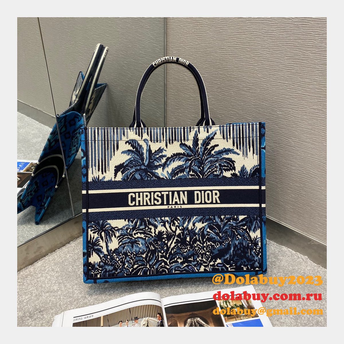 Best Quality Christian Dior Book Tote Bag