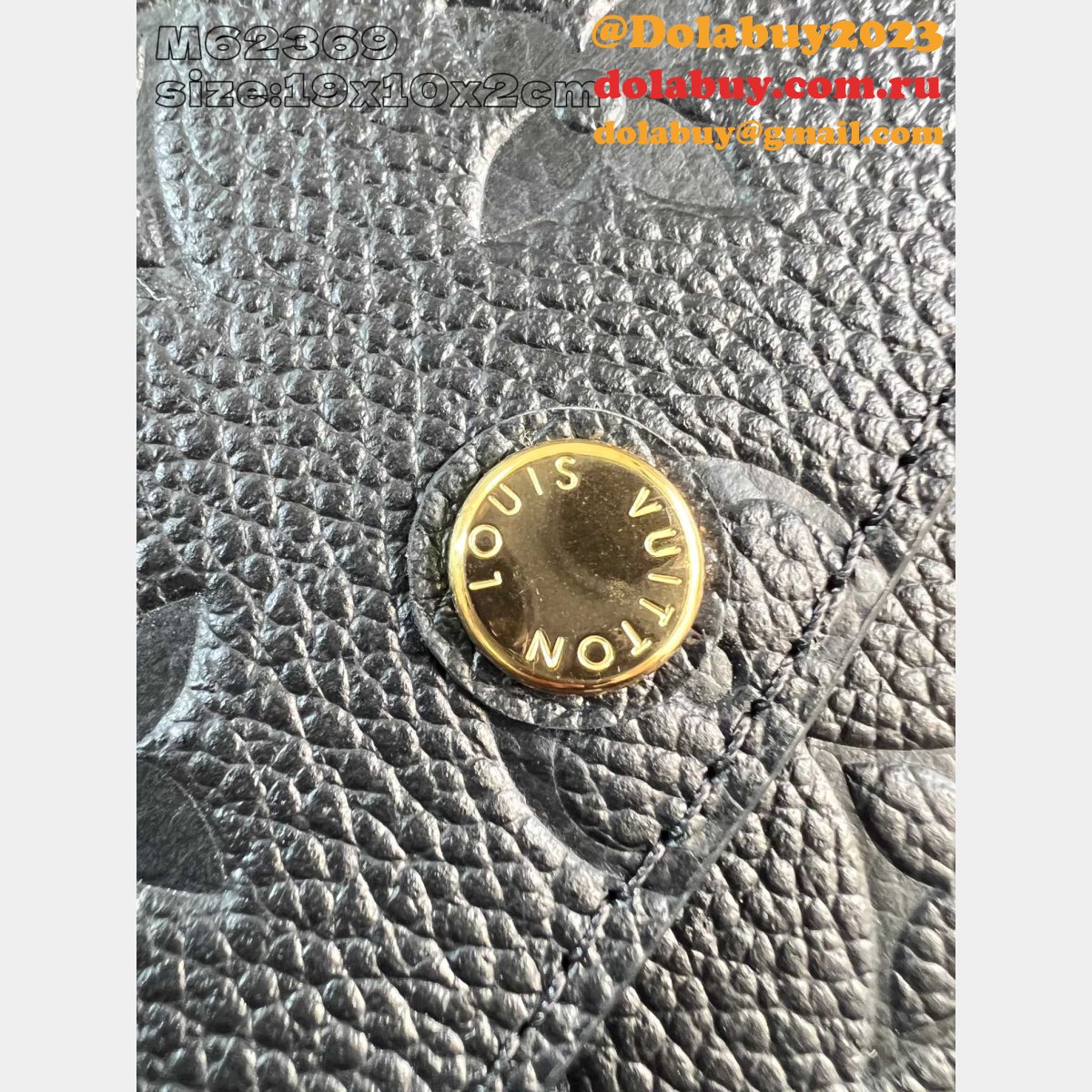 Luxury M62369 Black AAA+ Emilie Wallet Louis Vuitton Bags