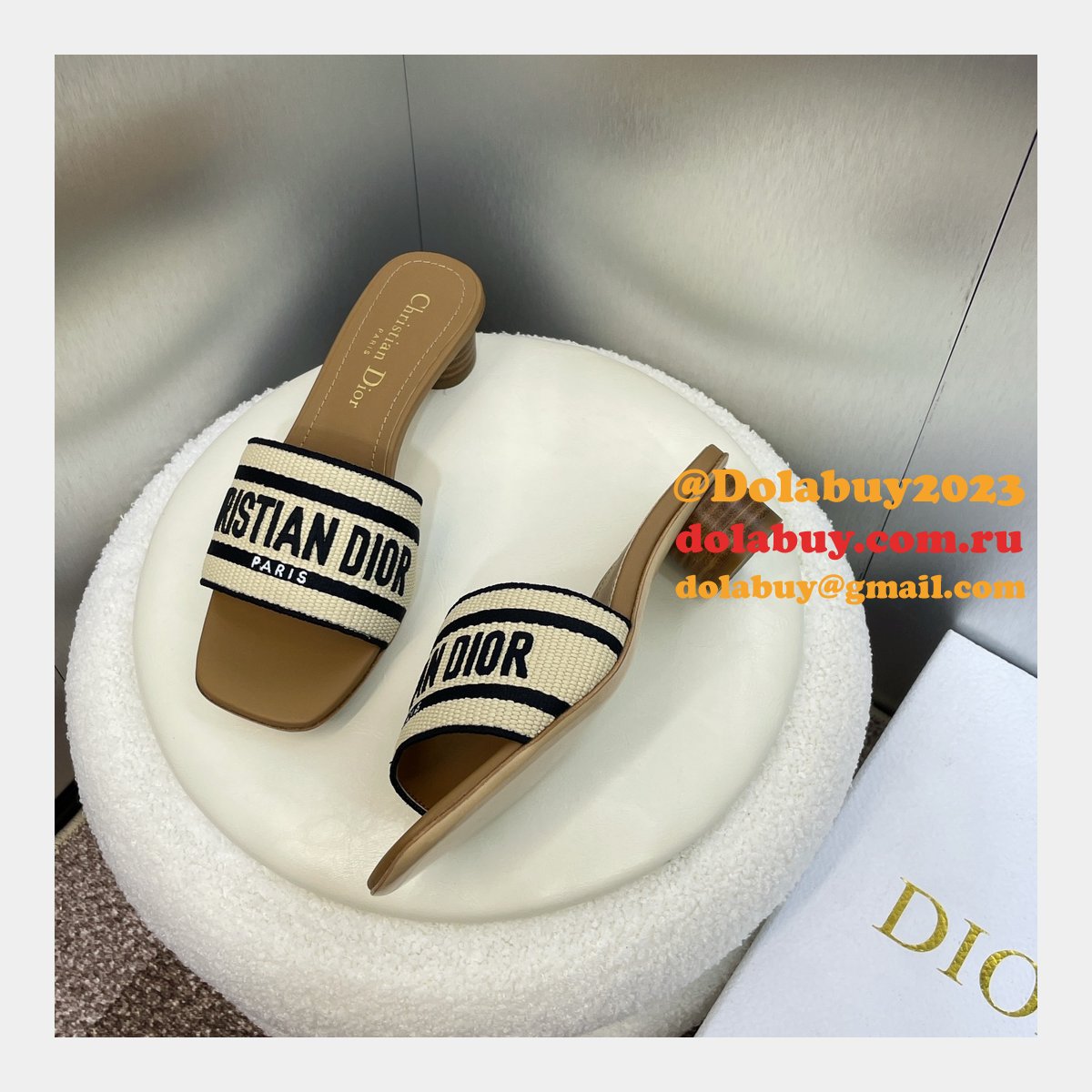 Wholesale Dior Dway Slide 2024 Inspired