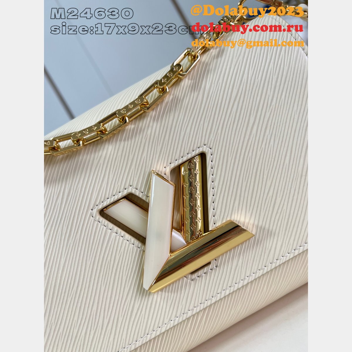 Louis Vuitton Twist Inspired Epi M24631/M24630 High Bag