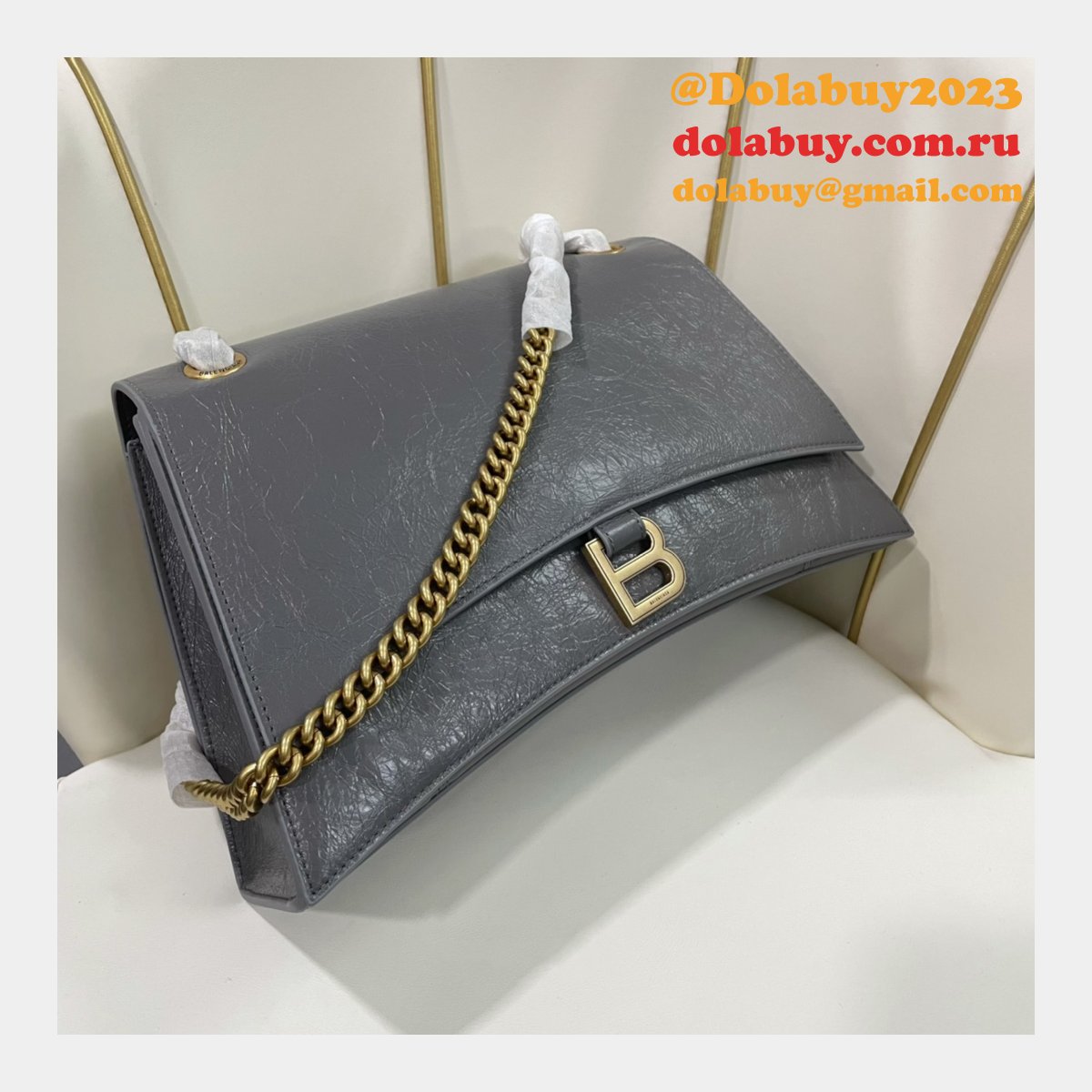 Luxury BALENCIAGA Crush Medium Chain Bag 31CM