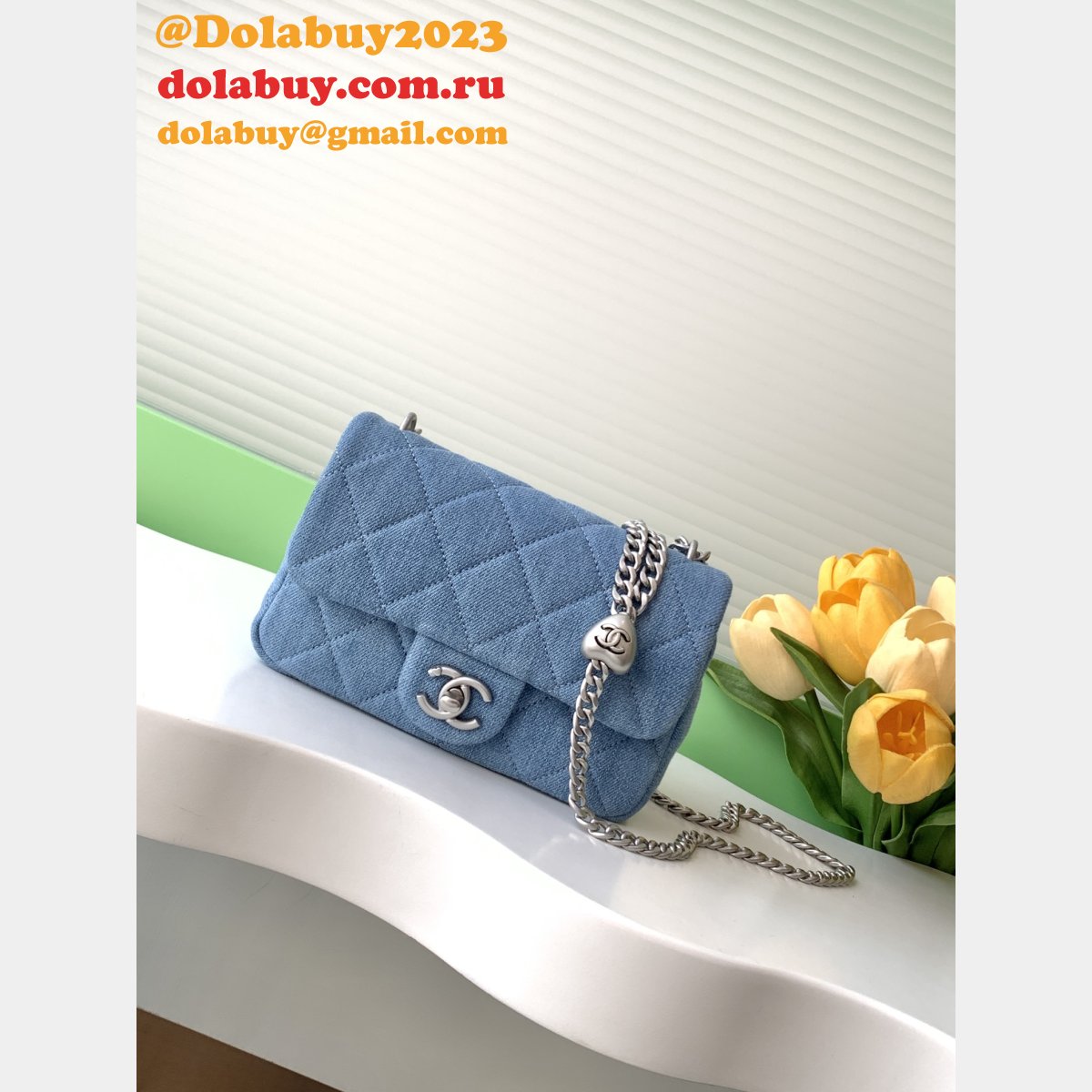 Top Quality Best Replicas Flap Danim AS1787 Luxury Bag