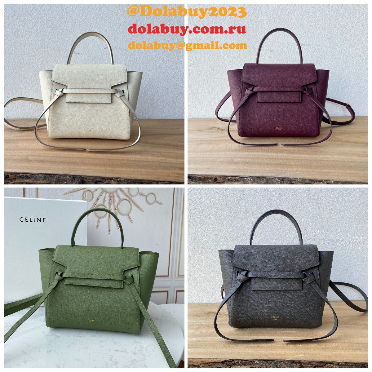 Designer 2024 Best High Quality Celine Catfish Bun Replica Belt Bag