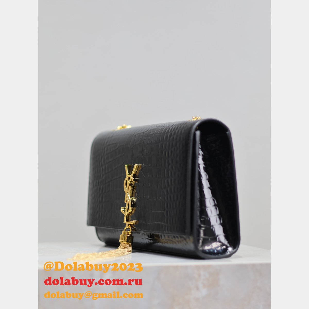 Luxury YSL KATE TASSEL handbag 354119 24cm