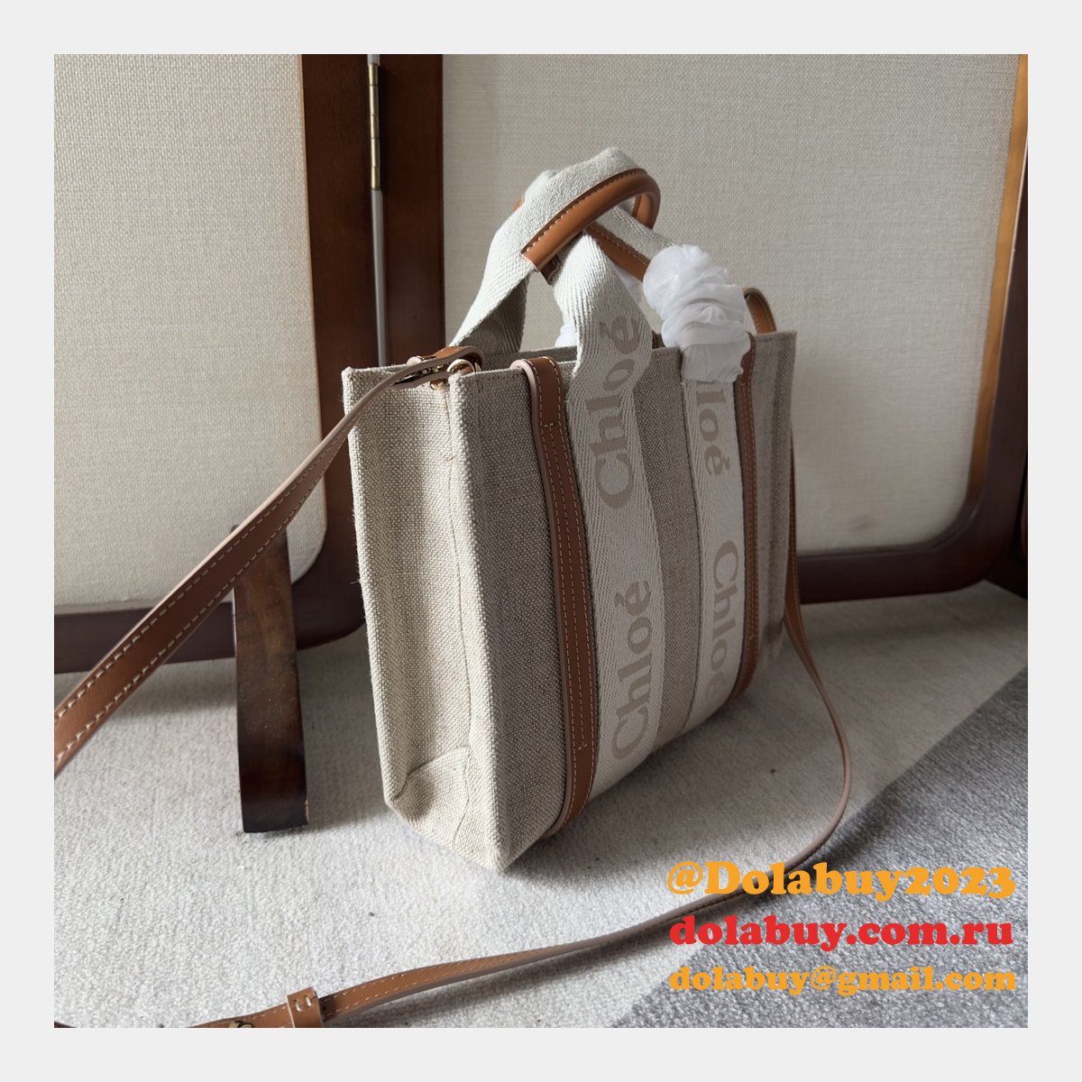 Perfect Knockoff CHLOE WOODY HANDBAG Designer