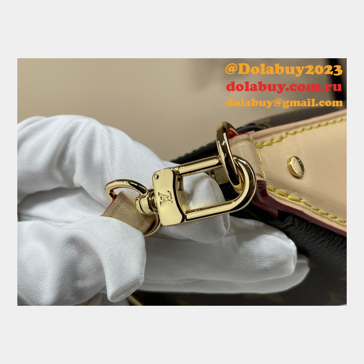 Goods Shop Louis Vuitton Replica Pochette Tirette Monogram M47123 Bag