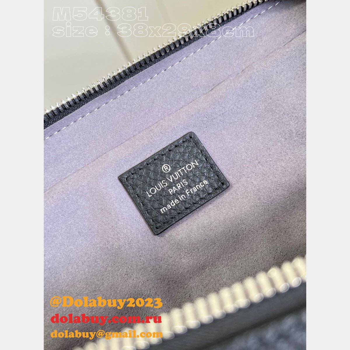 1:1 Mirror Shop Louis Vuitton Armand Briefcase Taurillon M54381 Bag