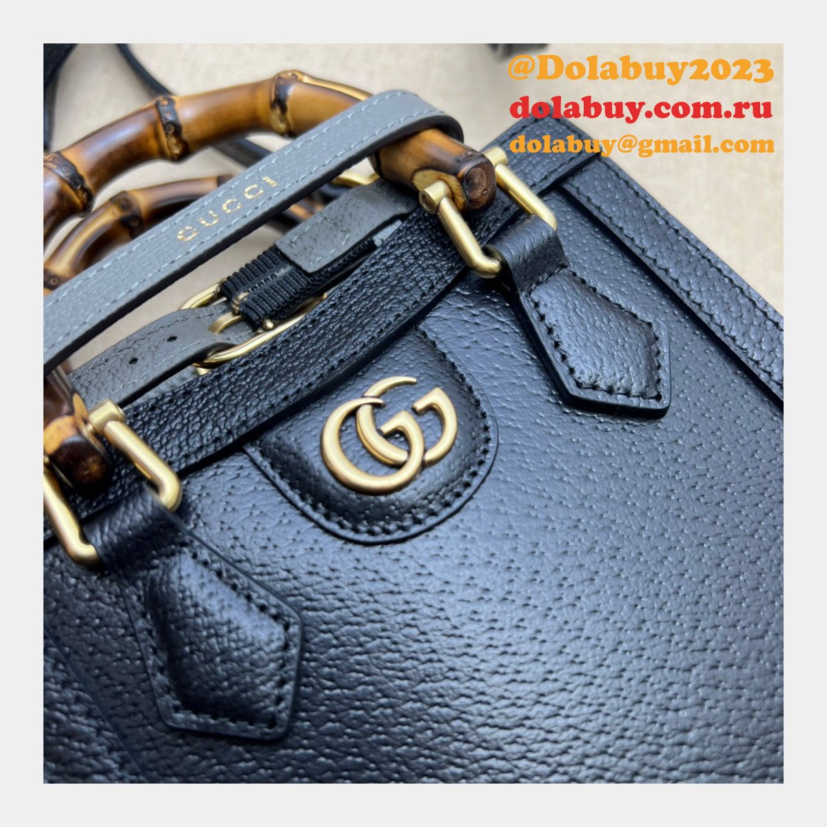 G*u*i replicas diana 1:1 mirror tote perfect 739079 bag