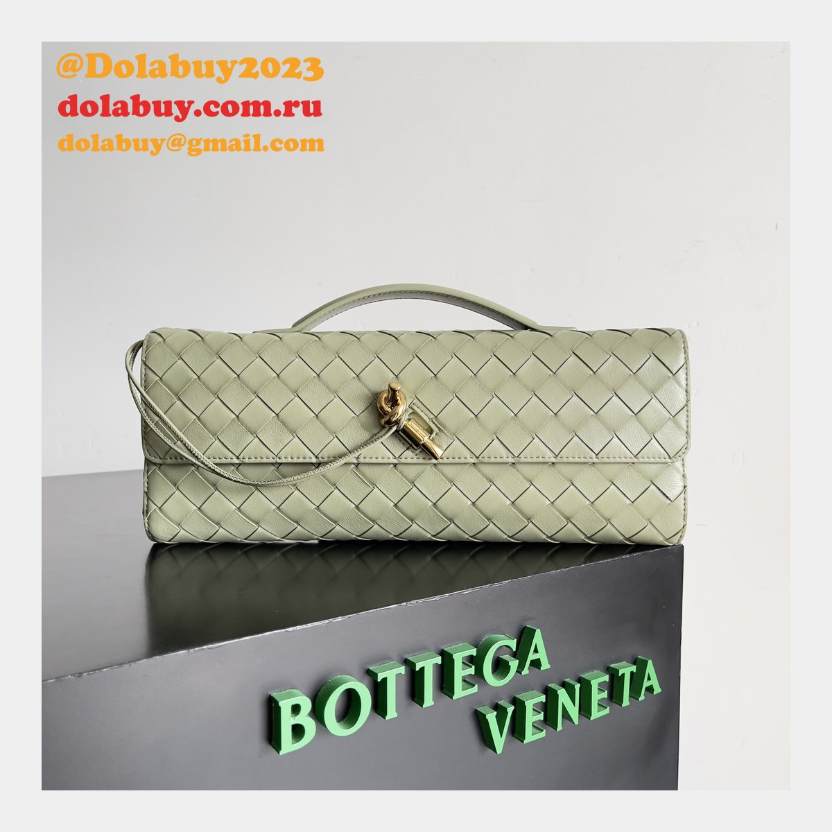 Luxury 741511 Replica Bottega Veneta Andiamo Evening Bags